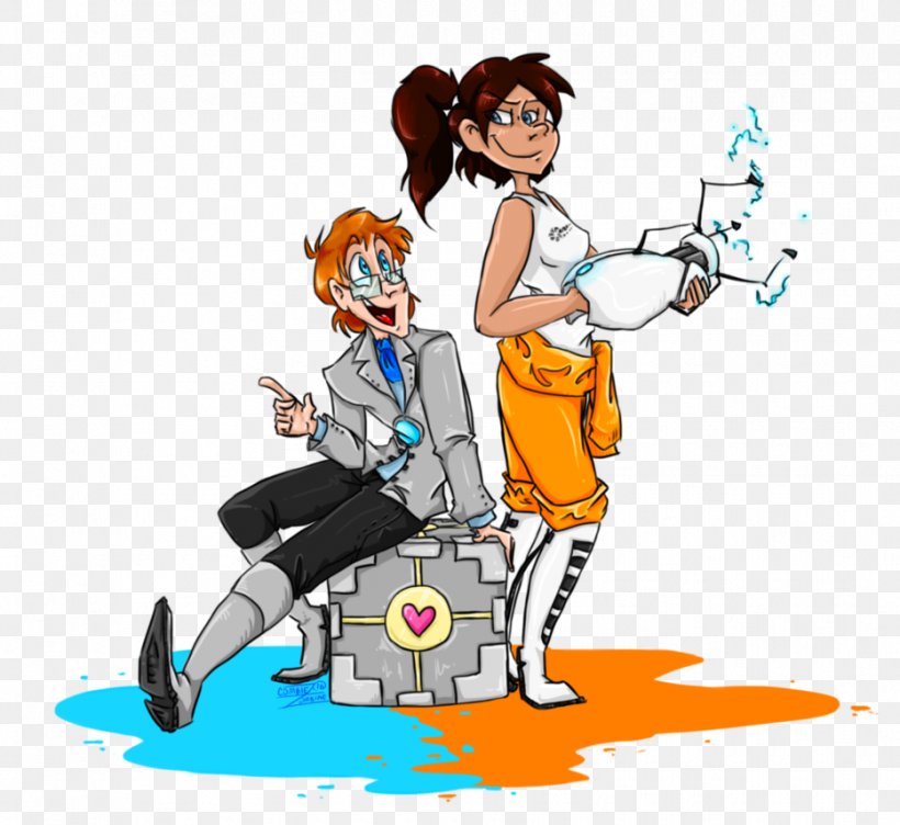 Wheatley And Chell