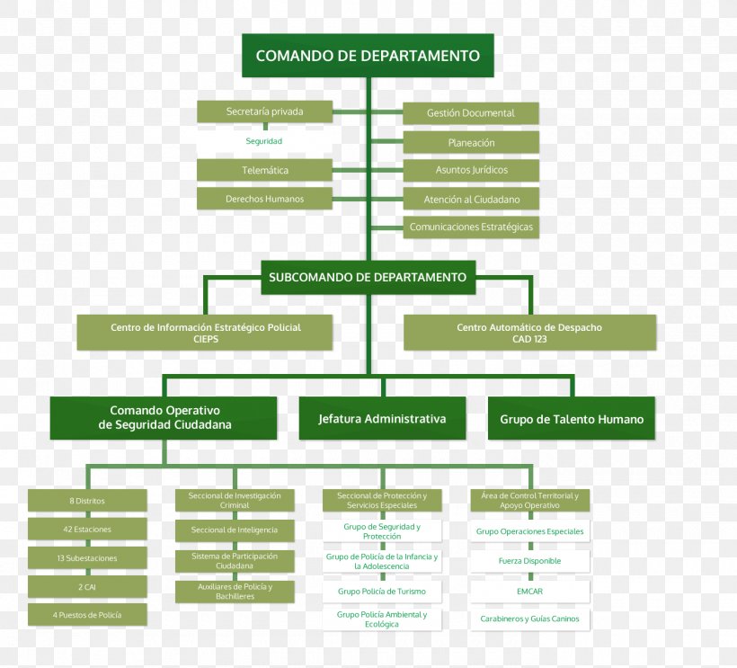 Departments Of Colombia Organizational Chart Tolima Department