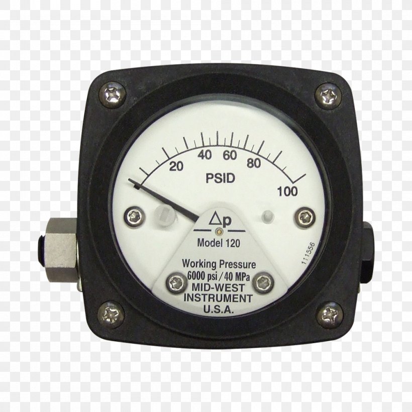 Gauge Pressure Measurement Mid West Instrument Brand PNG 1000x1000px