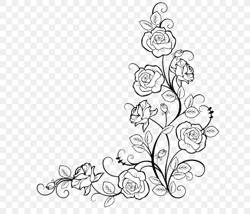 Flower Border Coloring Pages Boringpop Hot Sex Picture