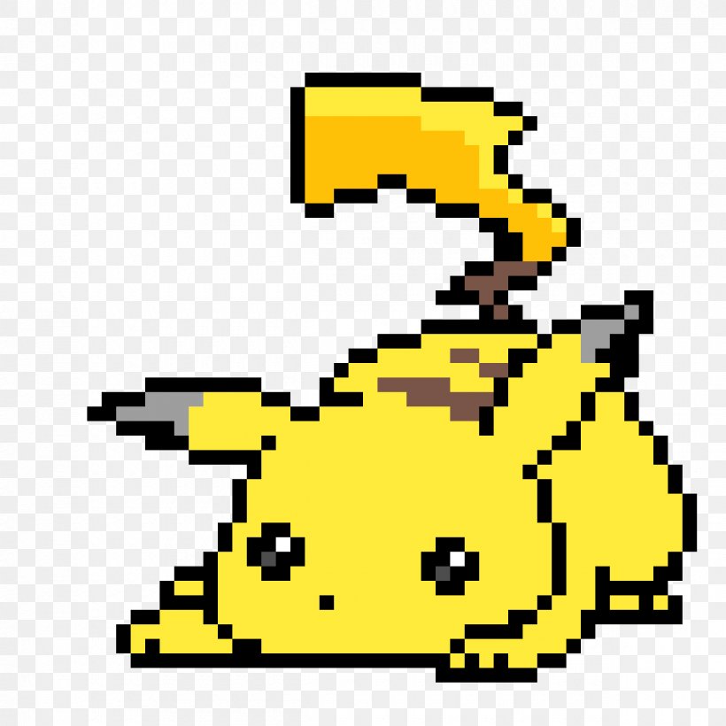 Pikachu Pixel Art PNG 1200x1200px Pikachu Area Art Arts Ash