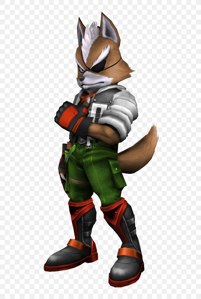 Fox McCloud Gray Wolf Super Smash Bros. Brawl Wolf O'Donnell Art, PNG, 623x1221px, Fox Mccloud, Action Figure, Action Toy Figures, Animal, Archenemy Download Free