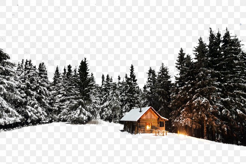Log Cabin Winter Chalet Cottage Photography, PNG, 1920x1280px, Log Cabin, Black And White, Building, Cabin In The Woods, Chalet Download Free