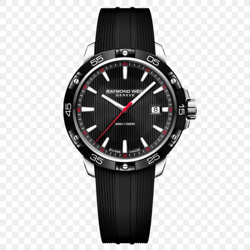 Raymond Weil Diving Watch Jewellery Watch Strap, PNG, 1024x1024px, Raymond Weil, Bracelet, Brand, Chronograph, Diving Watch Download Free