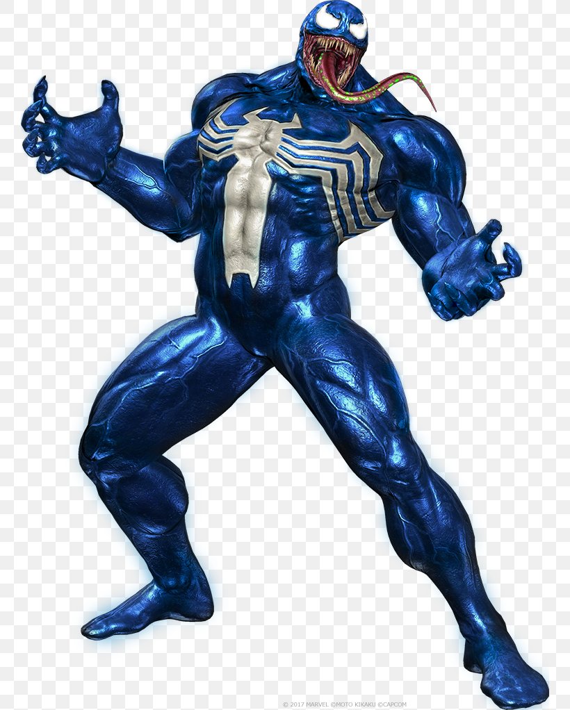 Venom Marvel Vs. Capcom: Infinite Spider-Man Eddie Brock Symbiote, PNG, 760x1022px, Venom, Action Figure, Character, Comics, Dc Vs Marvel Download Free