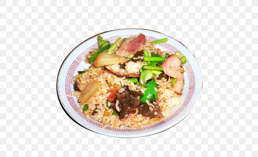 Yangzhou Fried Rice Pasta Teppanyaki Stir Frying, PNG, 500x500px, Yangzhou Fried Rice, Asian Food, Chicken Meat, Couscous, Cuisine Download Free
