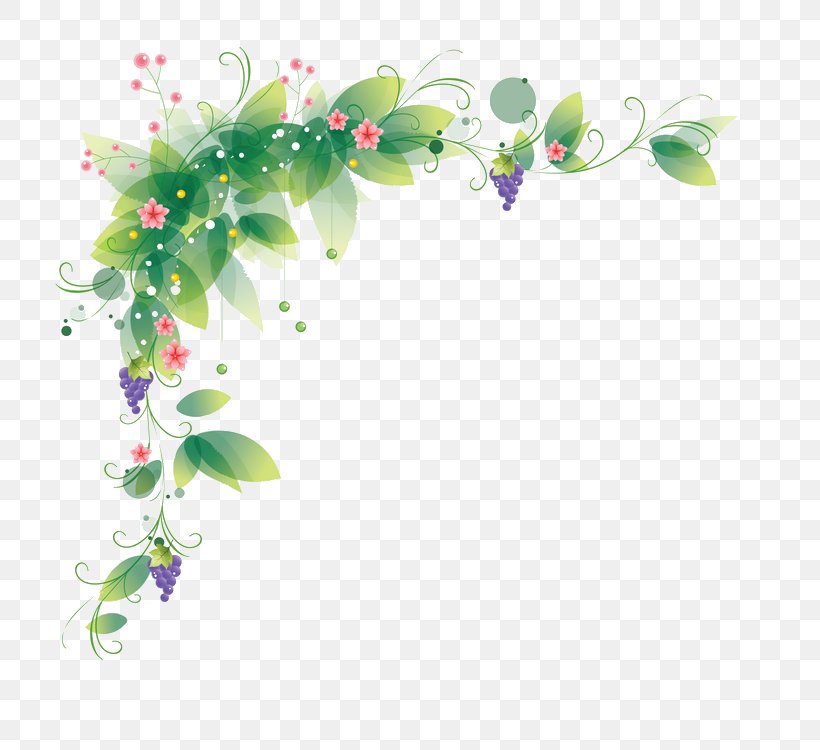 Borders And Frames Flower Clip Art, PNG, 750x750px, Borders And Frames, Blossom, Branch, Decorative Arts, Drawing Download Free