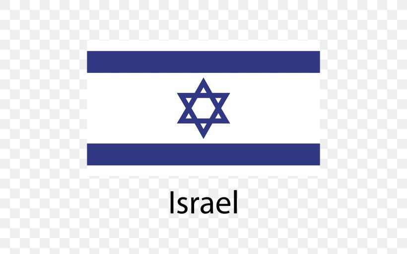 Flag Of Israel Emblem Of Israel National Flag, PNG, 512x512px, Israel, Area, Blue, Brand, Diagram Download Free