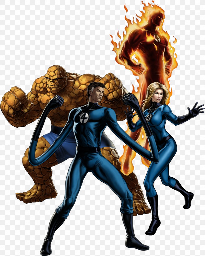 Invisible Woman Mister Fantastic Thing Human Torch Fantastic Four, PNG, 1116x1395px, Invisible Woman, Action Figure, Aggression, Fantastic Four, Fiction Download Free