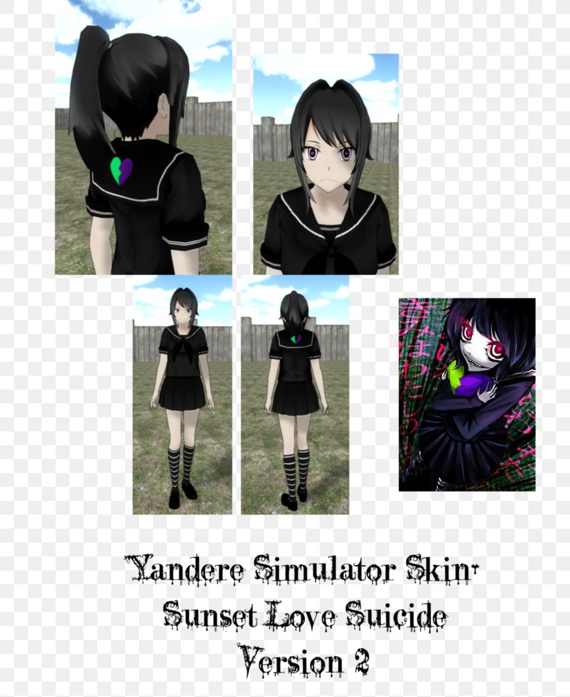 Costume Sunset Love Suicide, PNG, 798x1002px, Costume, Black Hair, Joint, Sunset Download Free