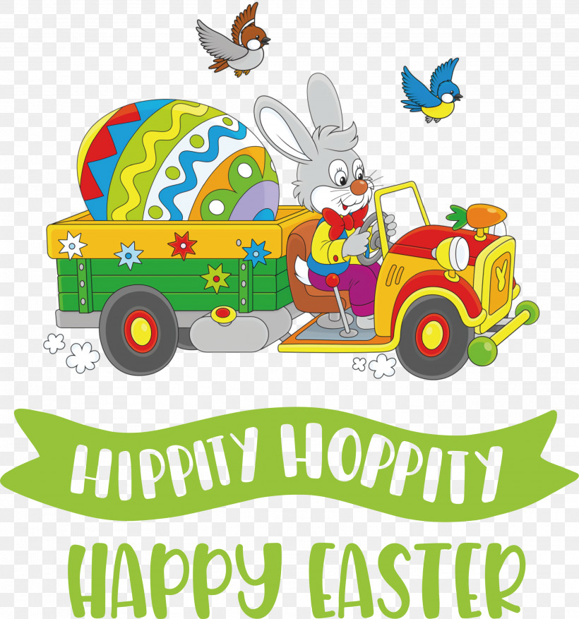 Happy Easter Day, PNG, 2802x3000px, Happy Easter Day, Car, Driving, Easter Bunny, Poster Download Free