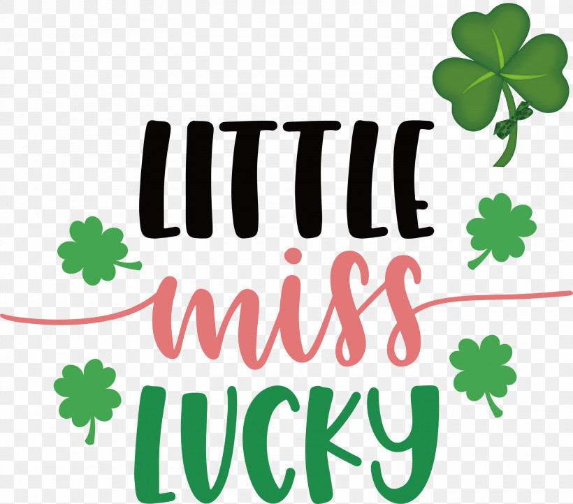 Little Miss Lucky Lucky Patricks Day, PNG, 3000x2644px, Lucky, Biology, Flower, Leaf, Line Download Free