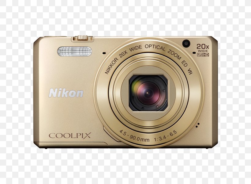 Nikon Coolpix S7000 16.0 MP 20X Zoom 3.0 -Inch LCD Compact Digital Camera (Gold) Nikon Coolpix S7000 Compact Digital Camera, PNG, 800x600px, 16 Mp, Pointandshoot Camera, Camera, Camera Lens, Cameras Optics Download Free