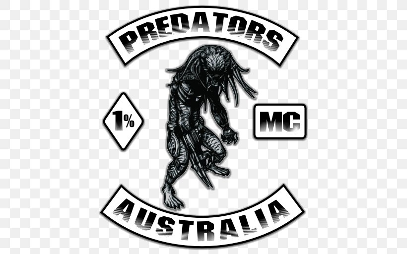 Predator Logo Font Brand Letras, PNG, 512x512px, Predator, Black And White, Brand, Character, Fiction Download Free