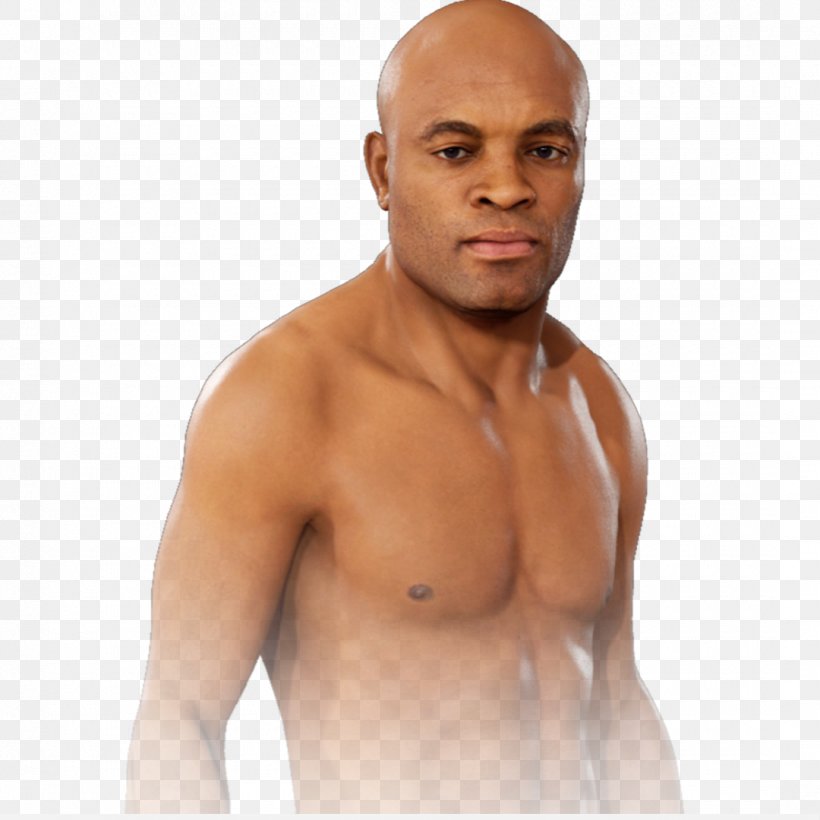 Anderson Silva EA Sports UFC 3 Electronic Arts Light Heavyweight, PNG, 1080x1080px, Watercolor, Cartoon, Flower, Frame, Heart Download Free