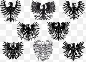 Eagle - Black Eagle Heraldry Royalty-free PNG