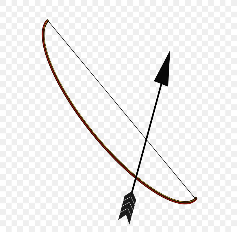 Bow And Arrow Archery Clip Art, PNG, 566x800px, Bow And Arrow, Archery, Area, Bow, Cold Weapon Download Free