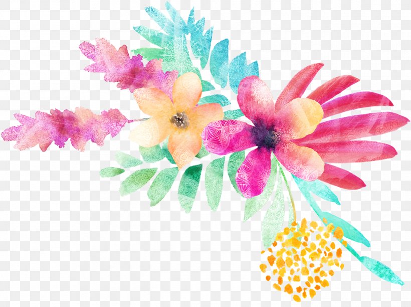 Floral Design Watercolor Painting Flowers In Watercolour Watercolour Flowers, PNG, 1371x1024px, Floral Design, Cut Flowers, Flower, Painting, Petal Download Free