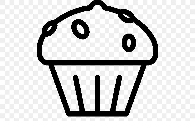 Muffin Cupcake Breakfast Tea, PNG, 512x512px, Muffin, Bakery, Biscuits, Black And White, Breakfast Download Free