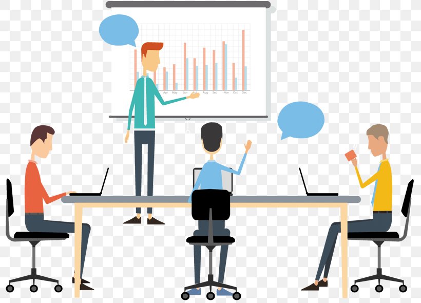 Meeting Cartoon Conference Centre Clip Art, PNG, 800x590px, Meeting,  Business, Businessperson, Cartoon, Classroom Download Free