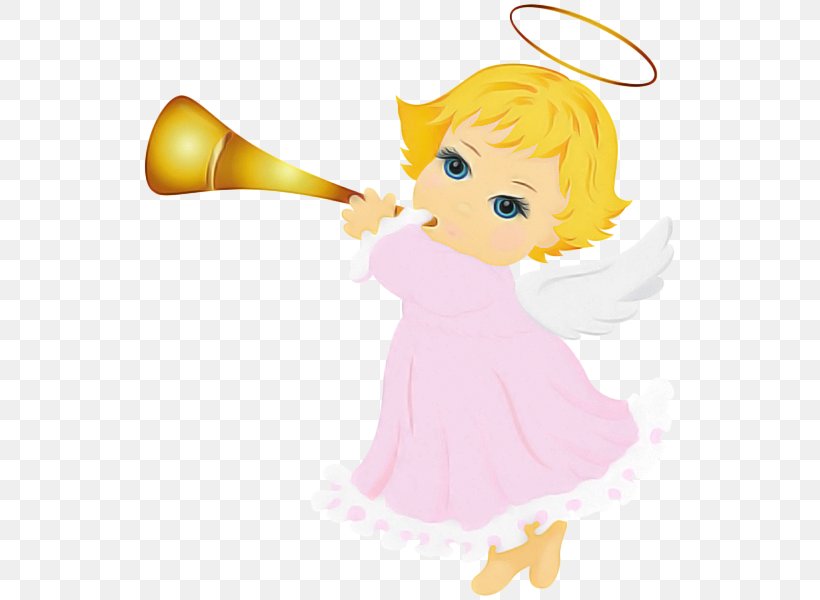 Cartoon Angel Clip Art Fictional Character Brass Instrument, PNG, 537x600px, Cartoon, Angel, Brass Instrument, Bugle, Fictional Character Download Free