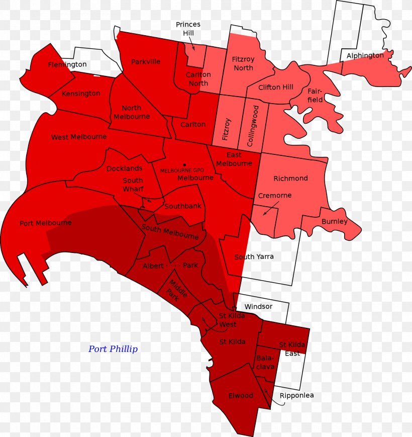 City Of Melbourne City Of Yarra Inner Suburb Map, PNG, 1920x2035px, City Of Melbourne, Area, Article, Australia, City Download Free