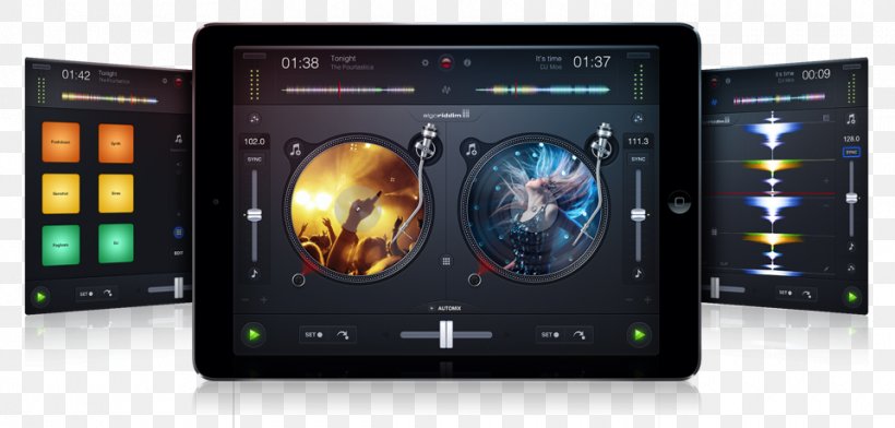 Disc Jockey Smartphone DJ Controller Djay Pioneer DJ, PNG, 960x460px, Watercolor, Cartoon, Flower, Frame, Heart Download Free