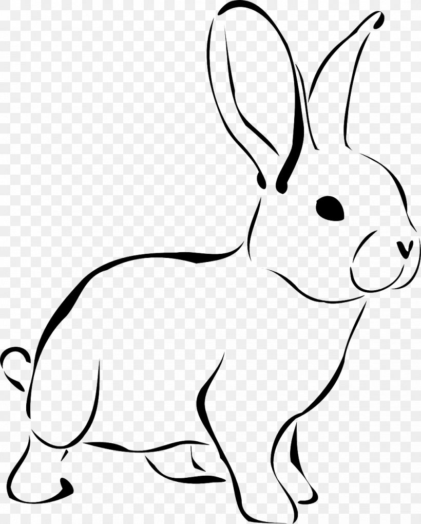 Easter Bunny Rabbit Clip Art, PNG, 1029x1280px, Easter Bunny, Animal Figure, Black And White, Domestic Rabbit, Fauna Download Free