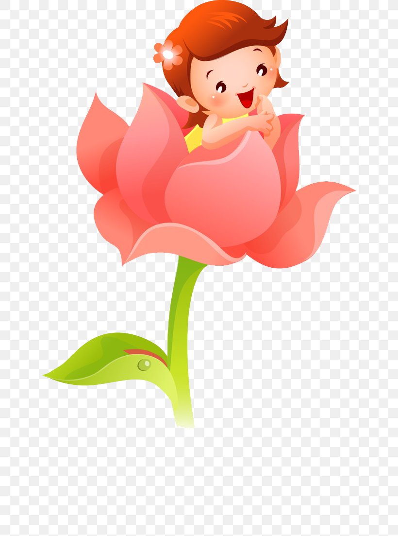 Flower Child Clip Art Image, PNG, 650x1103px, Flower, Animation, Art, Cartoon, Child Download Free