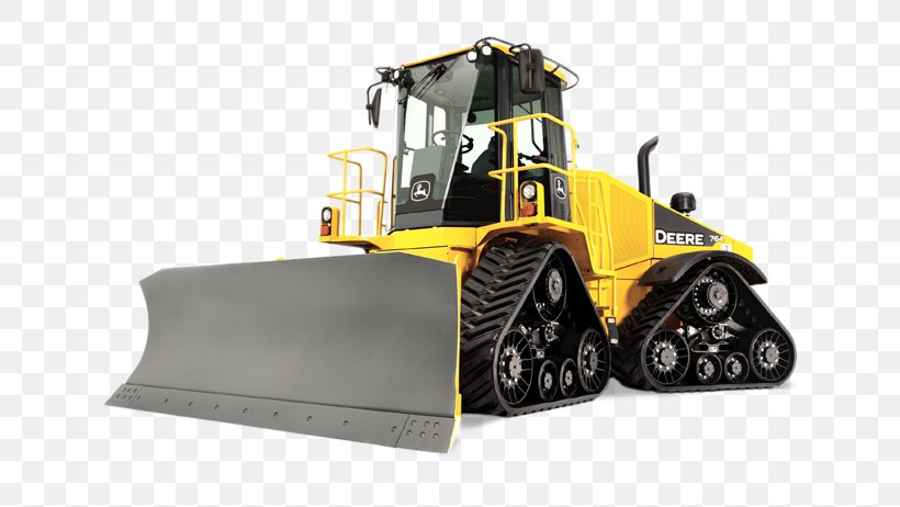 John Deere Caterpillar Inc. Bulldozer Komatsu Limited Heavy Machinery, PNG, 642x462px, John Deere, Architectural Engineering, Bulldozer, Caterpillar Inc, Construction Equipment Download Free