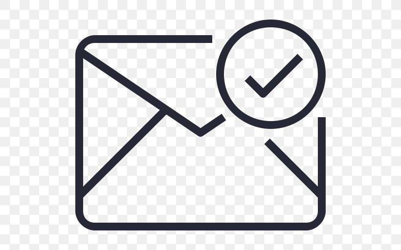 Symbol Letter Mail Logo, PNG, 512x512px, Symbol, Area, Black And White, Brand, Email Download Free