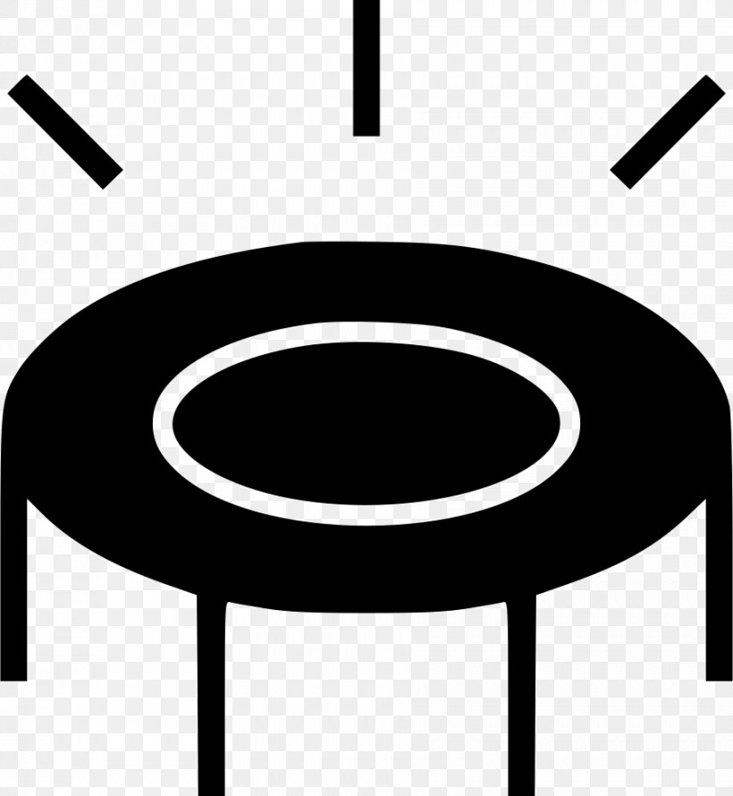 Clip Art Black And White Image Trampoline, PNG, 902x980px, Black And White, Black, Drawing, Gymnastics, Logo Download Free