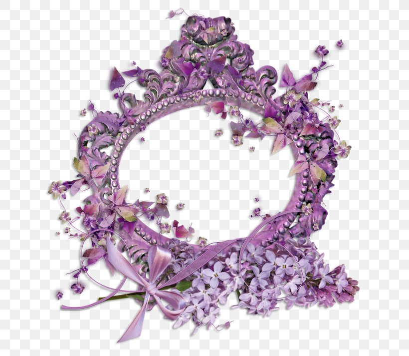 Picture Frames Ping Clip Art, PNG, 650x713px, Picture Frames, Floral Design, Flower, Lavender, Lilac Download Free