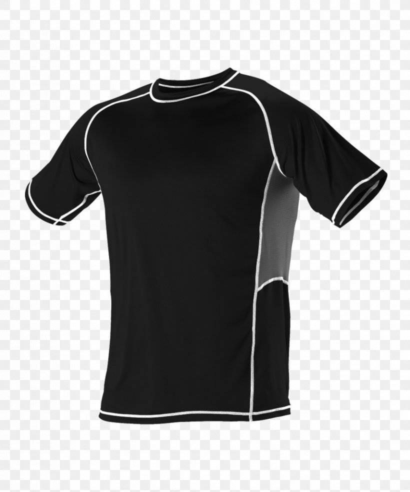 Printed T-shirt Sleeve Neckline, PNG, 853x1024px, Tshirt, Active Shirt, Black, Clothing, Collar Download Free