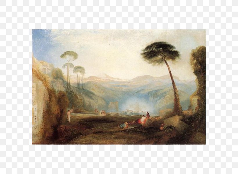 Watercolor Painting Golden Bough (after Joseph Mallor William Turner) The Golden Bough Ramo D'oro, PNG, 600x600px, Painting, Art, Artist, Ecosystem, Fauna Download Free