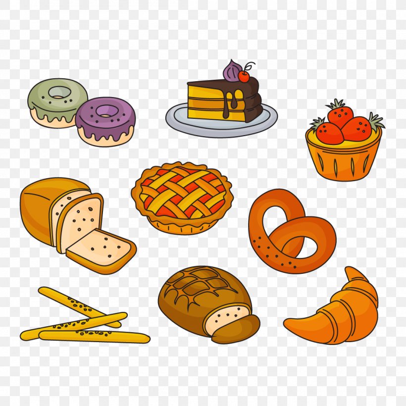 Bakery Vector Graphics Bread Euclidean Vector, PNG, 1100x1100px, Bakery, Baker, Baking, Bread, Donuts Download Free