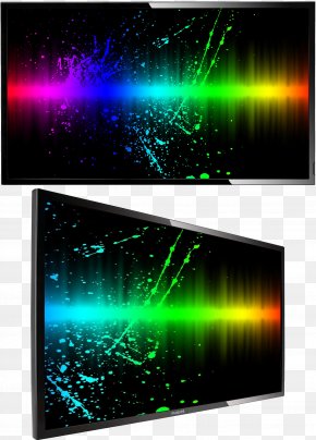 Digital Screen - Desktop Wallpaper Color Canvas Print PNG