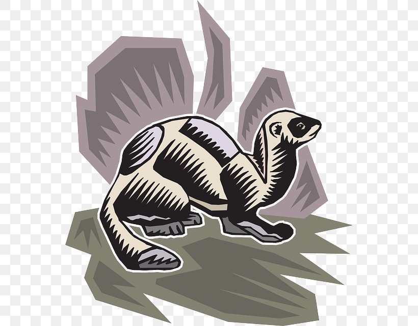 Ferret Animation Clip Art, PNG, 564x640px, Ferret, American Mink, Animation, Drawing, Emoticon Download Free