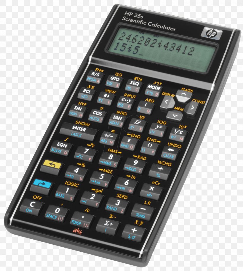 Hewlett-Packard HP 35s Scientific Calculator Programmable Calculator Reverse Polish Notation, PNG, 1397x1560px, Hewlettpackard, Calculator, Dependability, Electronics, Hp 35s Download Free