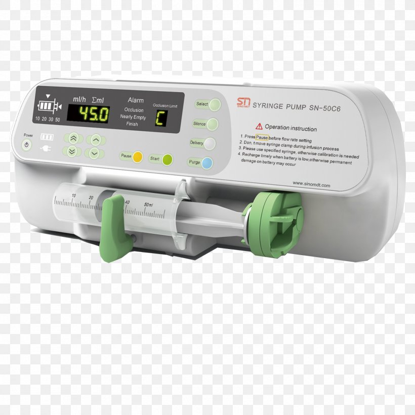 Infusion Pump Syringe Driver Medical Equipment Intravenous Therapy, PNG, 1500x1500px, Infusion Pump, Bolus, Continuous Positive Airway Pressure, Electrocardiography, Hardware Download Free
