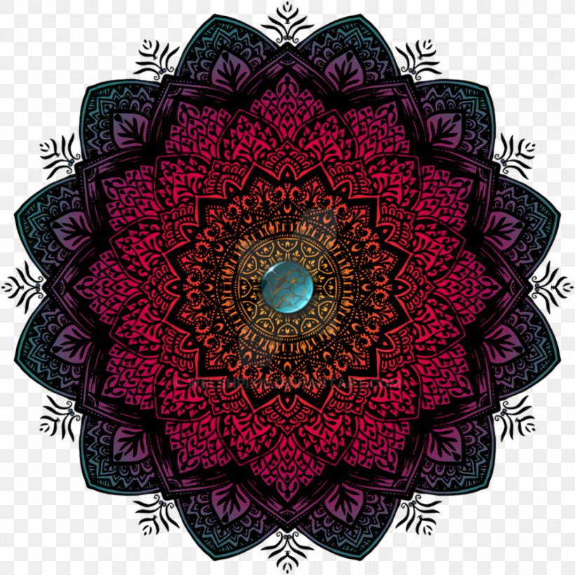 Mandala Magenta Drawing Color Purple, PNG, 894x894px, Mandala, Art, Color, Coloring Book, Deviantart Download Free