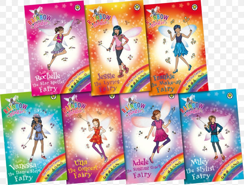 Pop Star Fairies Rainbow Magic Fairies (Quality) Miley The Stylist Fairy Book, PNG, 1599x1215px, Rainbow Magic Fairies Quality, Advertising, Art, Book, Book Series Download Free
