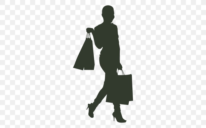 Silhouette Shopping Woman, PNG, 512x512px, Silhouette, Angelina Jolie, Bag, Female, Hand Download Free