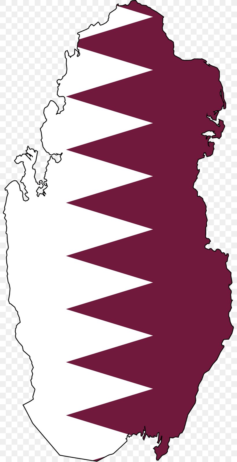 Flag Of Qatar Map Clip Art, PNG, 800x1600px, Qatar, Area, File Negara Flag Map, Flag, Flag Of Qatar Download Free