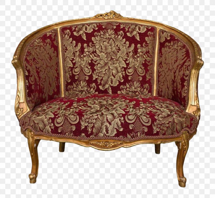 Loveseat Chair 145 Antiques Napoleon III Style Rococo, PNG, 834x767px, 19th Century, Loveseat, Antique, Chair, Couch Download Free