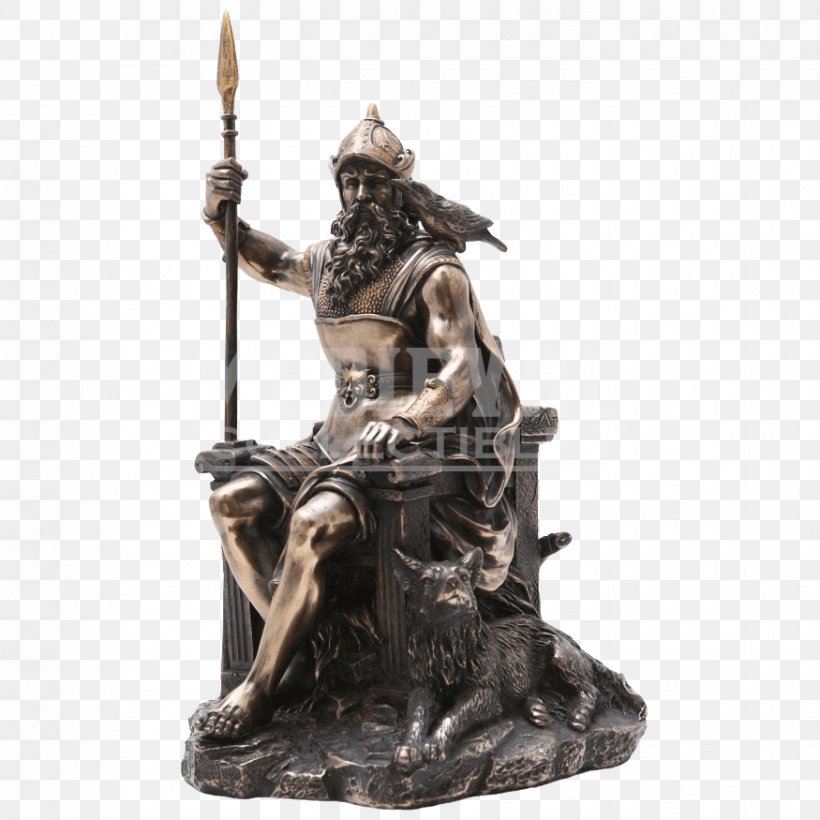 Odin Asgard Loki Norse Mythology Statue, PNG, 875x875px, Odin, Asgard, Bronze, Bronze Sculpture, Classical Sculpture Download Free