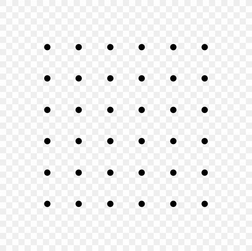 Polka Dot White Point, PNG, 1600x1600px, Polka Dot, Area, Black, Black And White, Monochrome Download Free