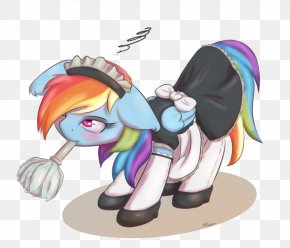 Maid - Rainbow Dash Pony Rarity Applejack YouTube PNG