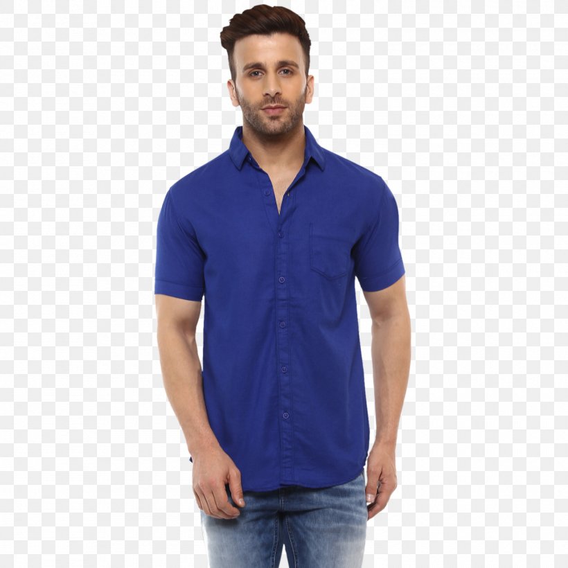 T-shirt Sleeve Royal Blue, PNG, 1500x1500px, Tshirt, Blue, Button, Cargo Pants, Casual Download Free