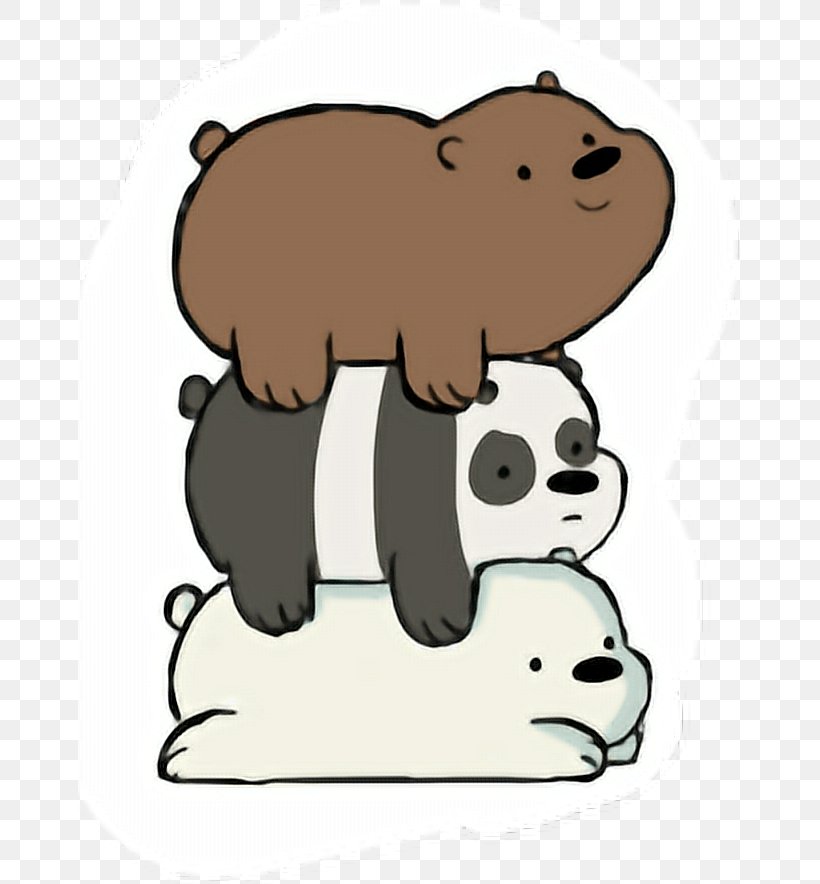 Polar Bear Giant Panda The Baby Bears Ice Bear, PNG, 664x884px, Bear, Baby  Bears, Carnivoran, Cartoon,